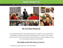 Tablet Screenshot of davestuartjr.com